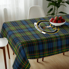 McLellan Ancient Tartan Crest Tablecloth