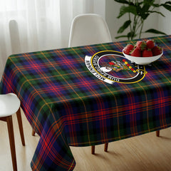 McLennan Modern Tartan Crest Tablecloth
