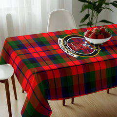 McNaughton Modern Tartan Crest Tablecloth