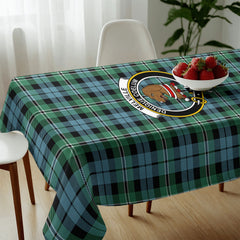 Melville Tartan Crest Tablecloth