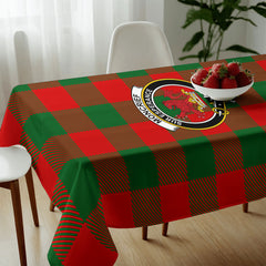 Moncrief Tartan Crest Tablecloth