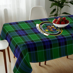 Monteith Tartan Crest Tablecloth