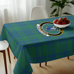 Montgomery Ancient Tartan Crest Tablecloth