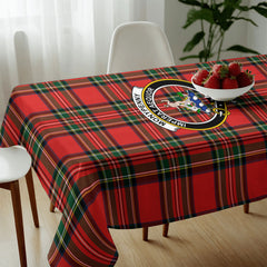 Monypenny Tartan Crest Tablecloth