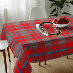 Moubray Tartan Crest Tablecloth
