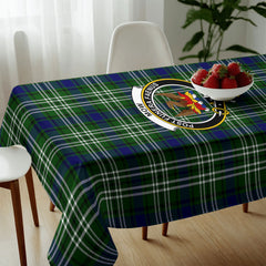 Mow Tartan Crest Tablecloth
