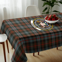 Murray of Atholl Weathered Tartan Crest Tablecloth