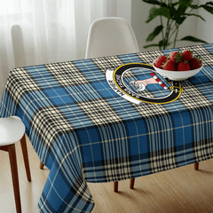 Napier Ancient Tartan Crest Tablecloth