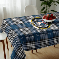Napier Modern Tartan Crest Tablecloth
