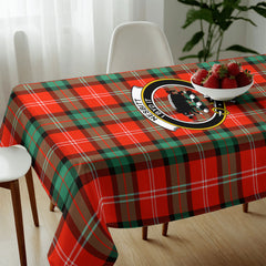 Nesbitt Ancient Tartan Crest Tablecloth