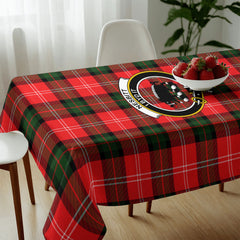 Nesbitt Modern Tartan Crest Tablecloth