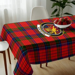 Nicolson Modern Tartan Crest Tablecloth