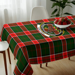 Pollock Tartan Crest Tablecloth
