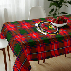 Rattray Modern Tartan Crest Tablecloth