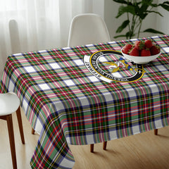 Stewart Dress Modern Tartan Crest Tablecloth