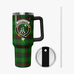 Anstruther Tartan Crest 40 oz Insulated Tumbler with Handle