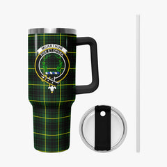 McArthur Modern Tartan Crest 40 oz Insulated Tumbler with Handle