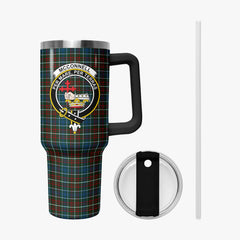 McConnell Tartan Crest 40 oz Insulated Tumbler with Handle