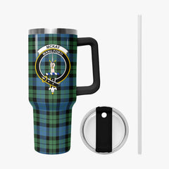 McKay Ancient Tartan Crest 40 oz Insulated Tumbler with Handle