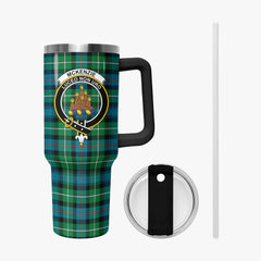 McKenzie Ancient Tartan Crest 40 oz Insulated Tumbler with Handle