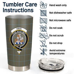 Haig Check Tartan Crest Tumbler
