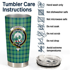 Kennedy Ancient Tartan Crest Tumbler