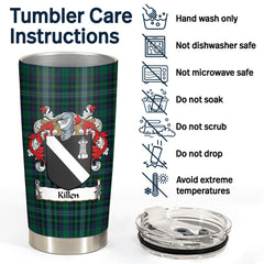 Killen Tartan Coat of Arms Tumbler