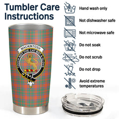 MacKintosh Ancient Tartan Crest Tumbler