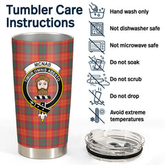 McNab Ancient Tartan Crest Tumbler