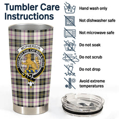 McPherson Dress Ancient Tartan Crest Tumbler