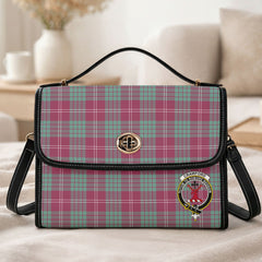 Crawford Ancient Tartan Crest Satchel Bag