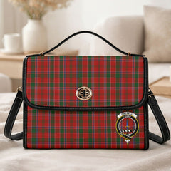 Dalzell Tartan Crest Satchel Bag