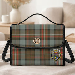 Fergusson Weathered Tartan Crest Satchel Bag