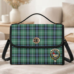 MacDonald of the Isles Hunting Ancient Tartan Crest Satchel Bag