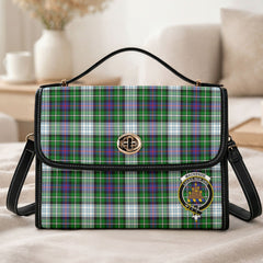 MacKenzie Dress Modern Tartan Crest Satchel Bag