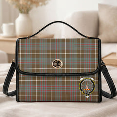 McIntyre Hunting Weathered Tartan Crest Satchel Bag