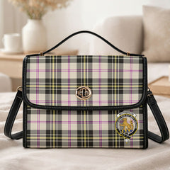 McPherson Dress Ancient Tartan Crest Satchel Bag