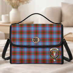 Skirving Tartan Crest Satchel Bag