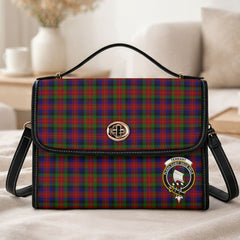 Tennant Tartan Crest Satchel Bag