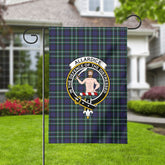 Allardice Tartan Crest Garden Flag
