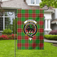 Baxter Modern Tartan Crest Garden Flag