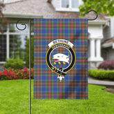 Bethune Ancient Tartan Crest Garden Flag