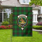 Beveridge Tartan Crest Garden Flag
