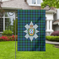 Black Watch Ancient Tartan Crest Garden Flag