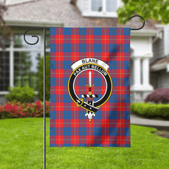 Blane Tartan Crest Garden Flag