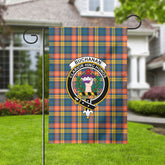 Buchanan Ancient Tartan Crest Garden Flag