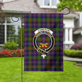 Cameron of Erracht Modern Tartan Crest Garden Flag