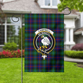 Campbell of Cawdor Modern Tartan Crest Garden Flag