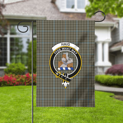 Haig Check Tartan Crest Garden Flag
