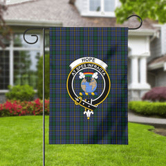Hope Tartan Crest Garden Flag